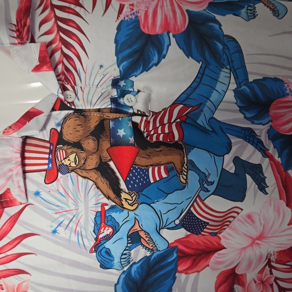 Patriotic short sleeve shirt - Picture 5 of 8